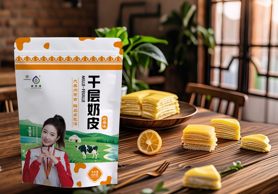 千层奶皮（芒果味）Millefeuille (mango flavor)